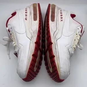 Nike Air Max LTD White/ Varsity Red Men\'s Sneaker 407979-126 / Size 13 Nike AirMax LTD White Varsity Red Men main image 3